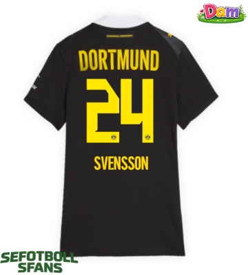 Borussia Dortmund Daniel Svensson #24 Bortatröja Kvinnor 2026-27 Kortärmad